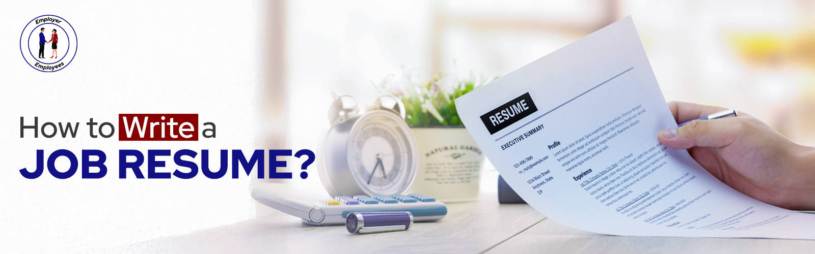 Employer discussing with employee - Employeremployees